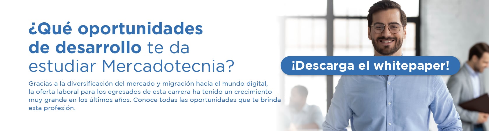 UNEA banner foto hombre sonriendo mercadotecnia