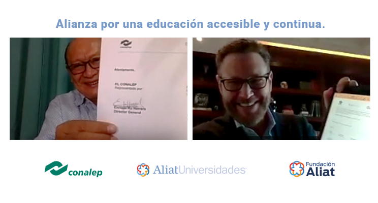 Nueva alianza Conalep, Aliat y Fundación Aliat