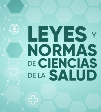 Portada Leyes y Normas de Ciencias de la Salud