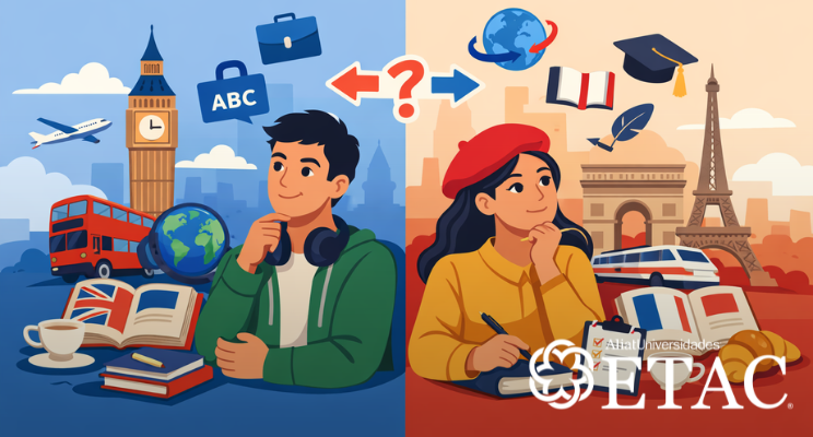 Inglés y Francés: ¿Cuál idioma conviene estudiar?